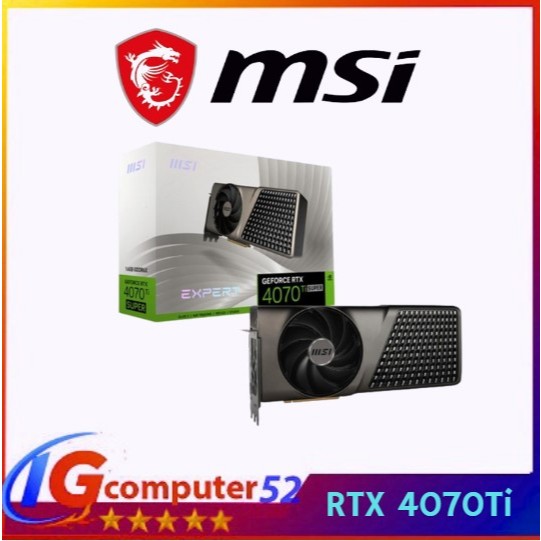 VGA MSI Geforce RTX 4070 Ti SUPER 16G SUPER 16GB GDDR6X 256 Bit Resmi