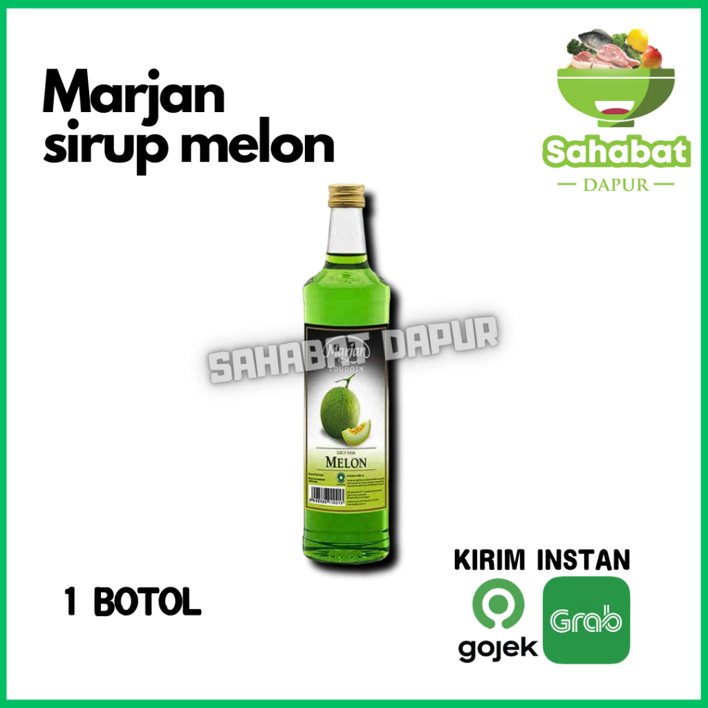 

Marjan Boudoin Syrup Melon 460ML - Sahabatdapur