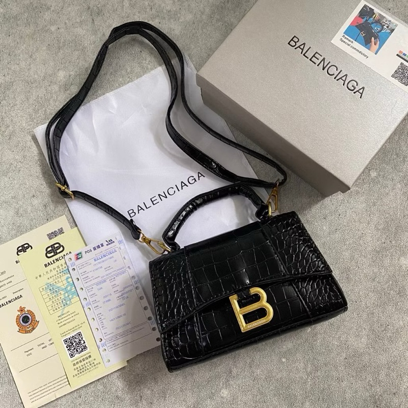 TAS SELEMPANG BALENCIAGA CROCO PRELOVED