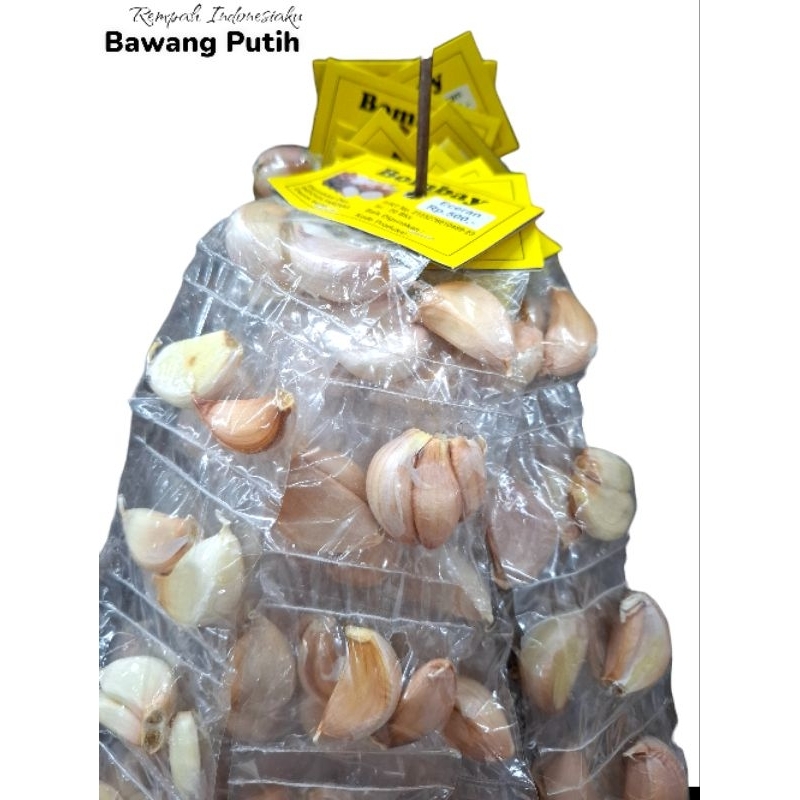 

Bawang putih renceng isi 20 pcs|bawang putih