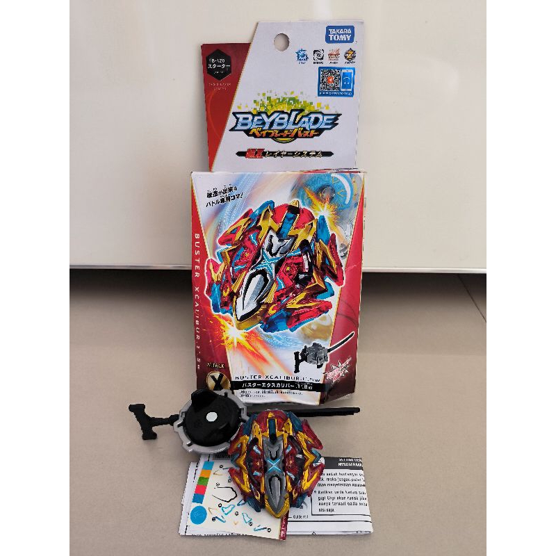 Preloved beyblade takara tomy buster second
