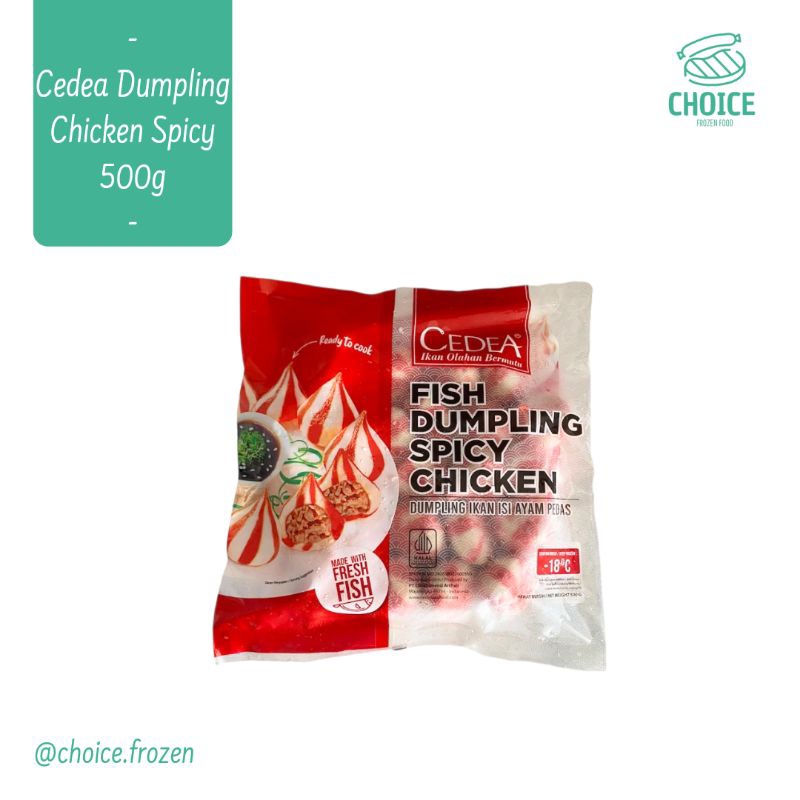 

Cedea Dumpling Chicken Spicy | 500g