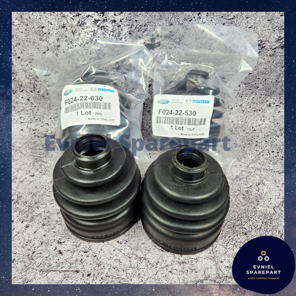 Karet Boot As Roda CV Joint Luar dalam Mazda Interplay 323 Familia