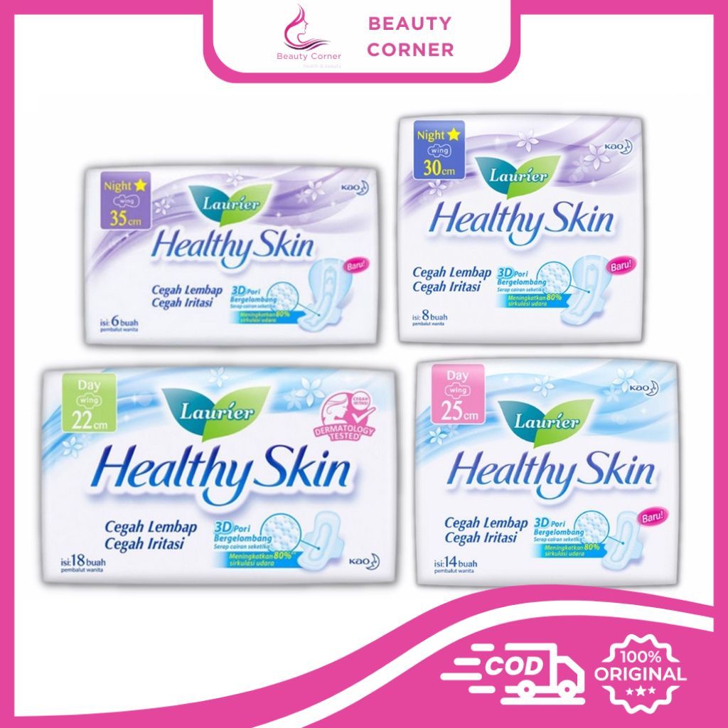 Laurier Healthy Skin Wing - Pembalut Wanita