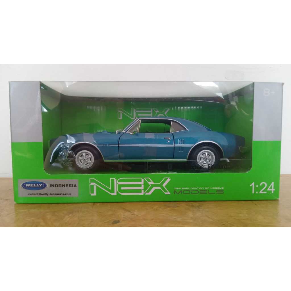 Diecast mobil Nex Welly 1:24 1967 Pontiac Firebird