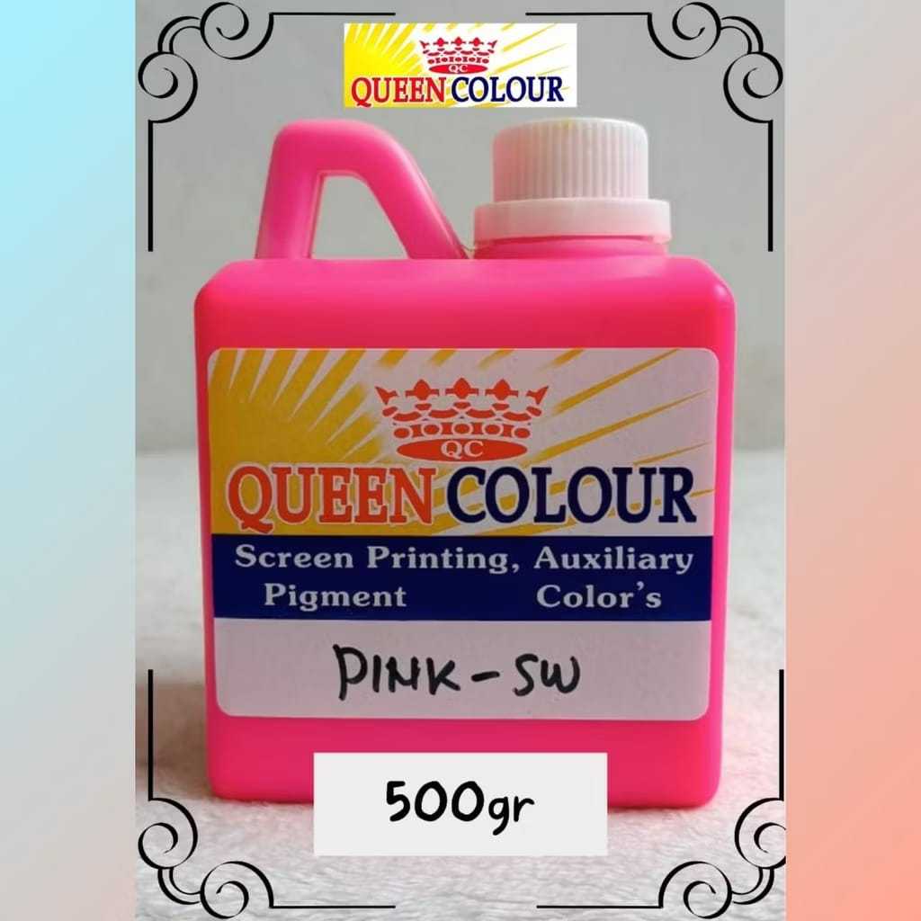

Biang/Pigment Warna Sablon Pink SW (500 gram )