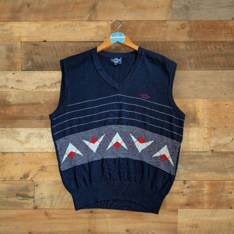 ROMPI RAJUT CARDINAL VEST RAJUT KNITWEAR PRIA WANITA ROMPI PRIA