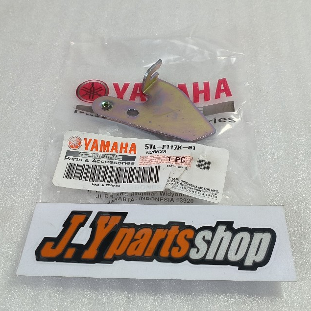 stay lock plat besi dudukan kunci jok mio lama sporty smile soul original ygp