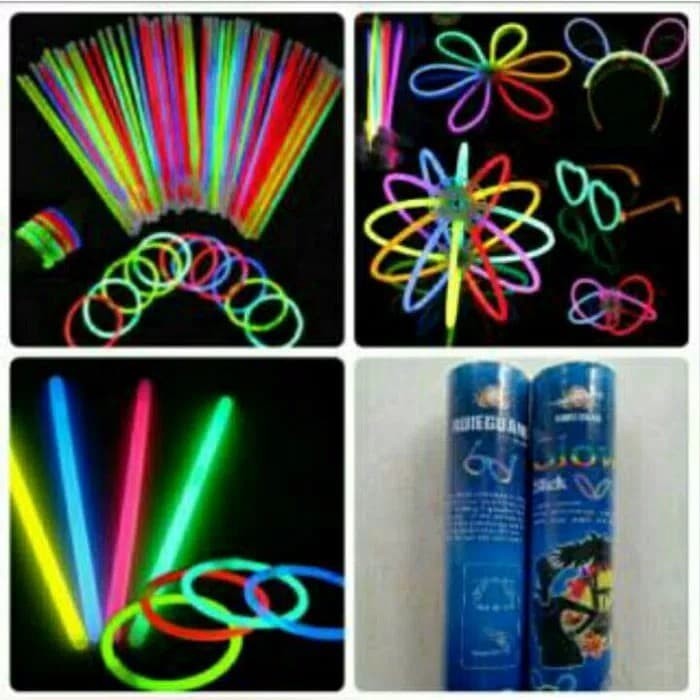 Glow Stick isi 100pcs Gelang Light
