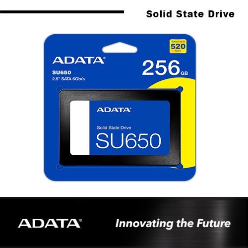 SSD ADATA SU650 256GB - SSD SATA 3 / SSD SATA III - SSD 2.5 inch