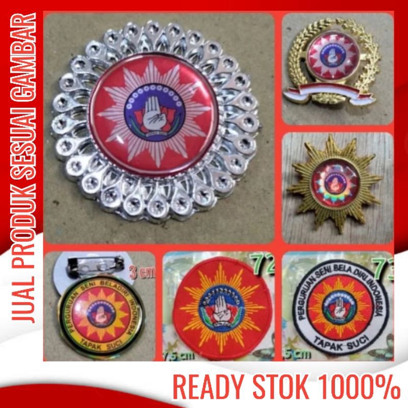 Bros pin tapak suci harian pencak silat bordir