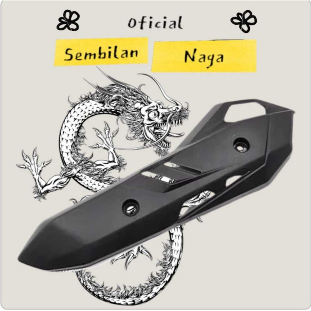 TUTUP TAMENG COVER KNALPOT AIRBLADE VIETNAM MOTIF NEW COVER TUTUP TAMENG KNALPOT VARIO SCOOPY PCX TA