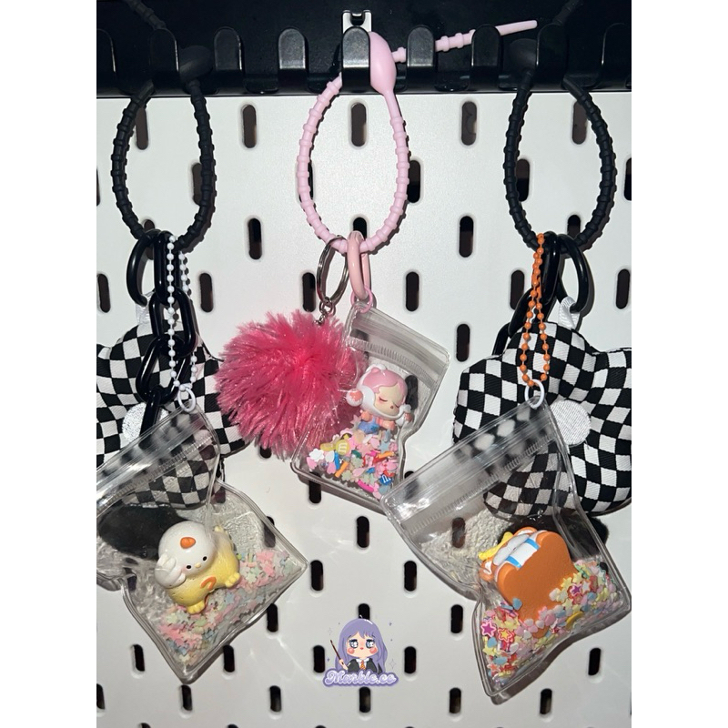 Strap HP Gantungan Tas Bag Charm Skull Panda SP New Popmart Ayam Doggy Blind Box