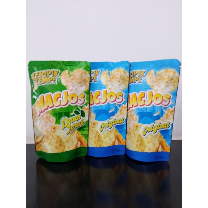 

Keripik Tempe Macjos (100gr)/ Cemilan