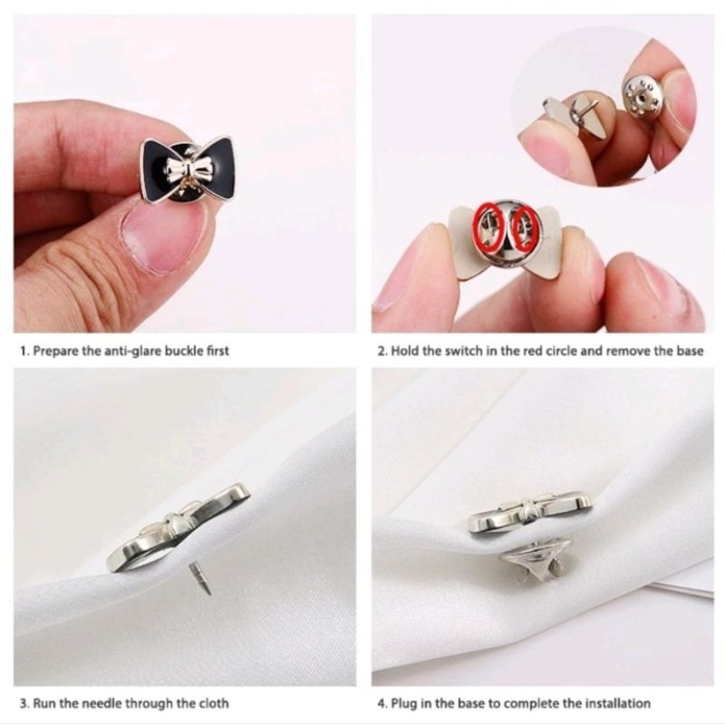 CAHAYA | Pin Bross Kancing Serbaguna_Pin Bross Jas _Pin Bros jilbab