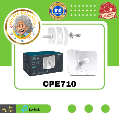TP-Link CPE710 5GHz 300Mbps 23dBi Outdoor CPE CPE710