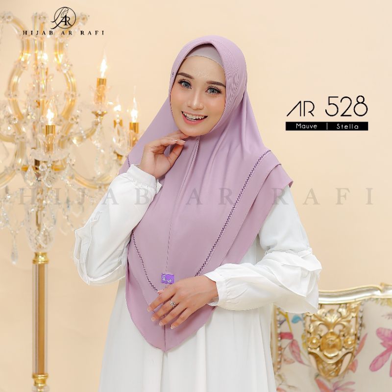 Hijab Arrafi AR 528 / Bergo Arrafi / Bergo simpel / Hijab Fashion