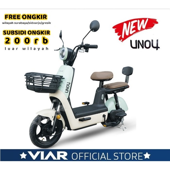 Sepeda Listrik VIAR UNO3 - PROMO - ORIGINAL