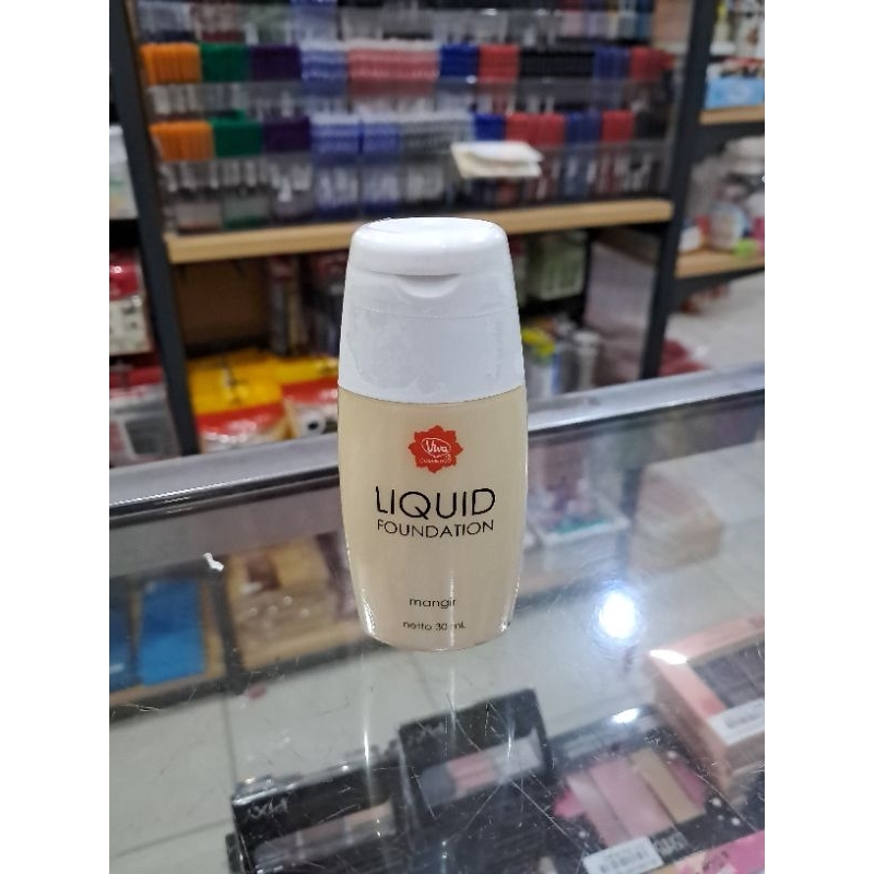Viva Liquid Foundation Viva Mangir,Natural,Kuning Langsat,Kuning pengantin