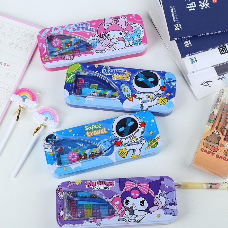 

BOBOMART KOTAK PENSIL ANAK SET 5 IN 1 STATIONERY ANAK SEKOLAH ALAT TULIS SET B-728