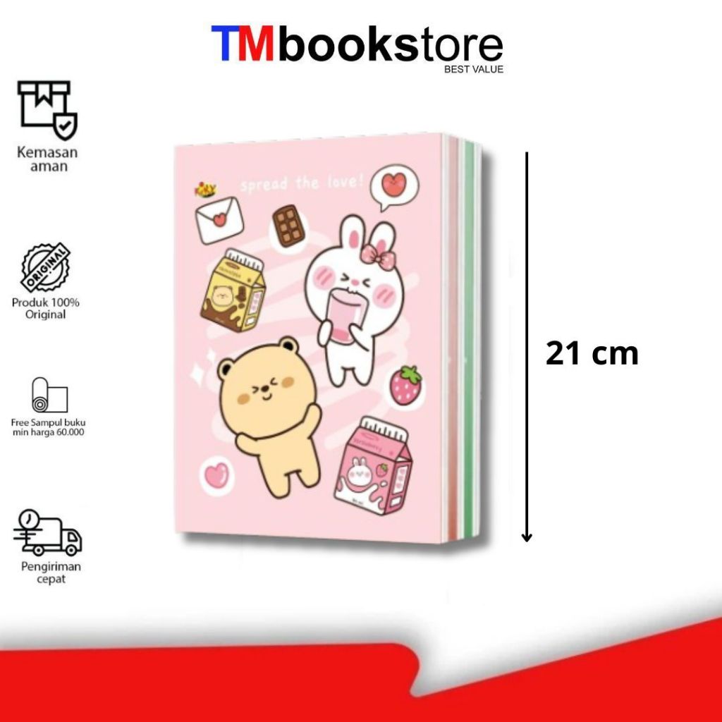 

BUKU TULIS 58 PACK AA622101 KIKY