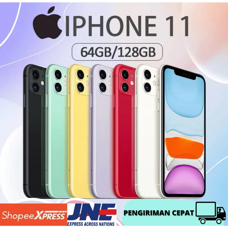 IPHONE 11 64GB & 128GB SECOND LIKE NEW ORIGINAL GARANSI IBOX - BISA COD