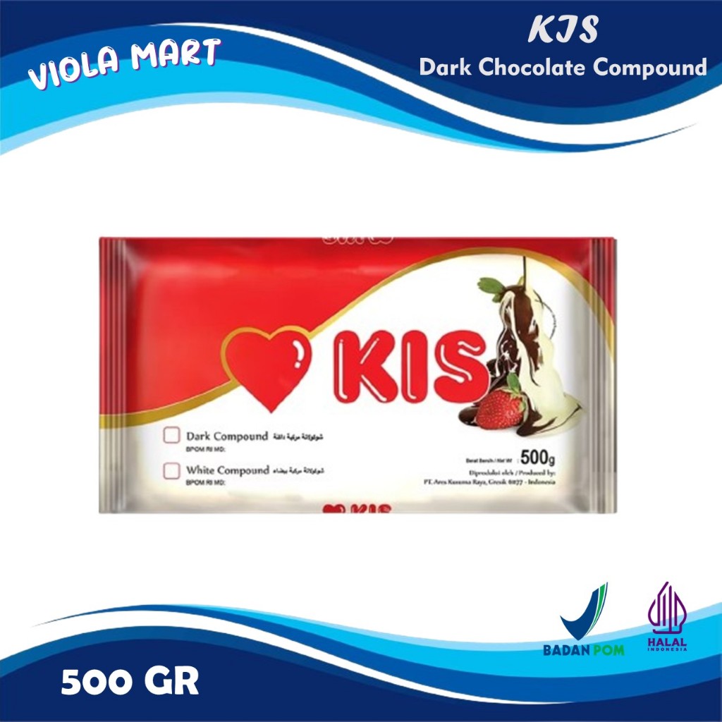 

Cokelat Batang KIS 500gr / Dark Chocolate Compound