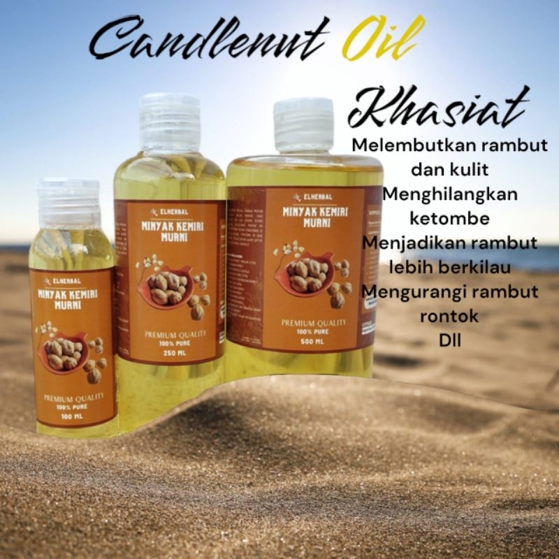 Candlenut Oil/Minyak Kemiri Original Flip