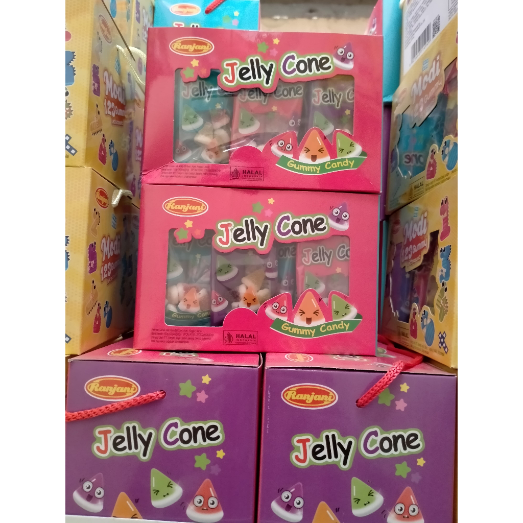 

JELLY CONE 1BOX ISI 30PCS 5GR