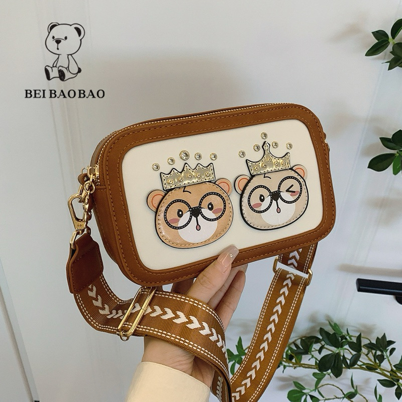 8318/ 8802 NEW TAS KAMERA BEAR / CAMERA BAG BEIBAOBAO