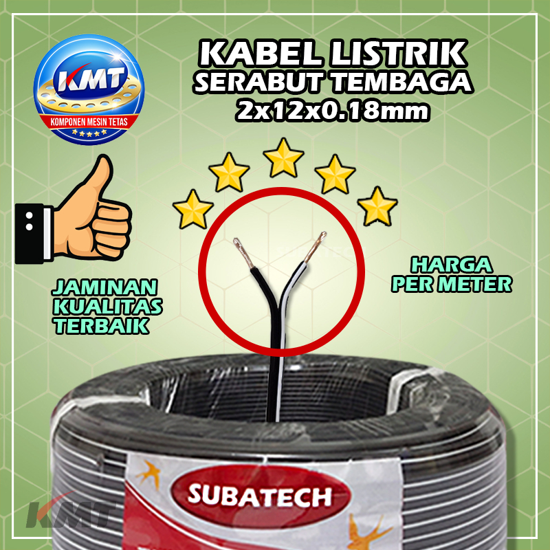 Kabel Listrik Tembaga Serabut Per Meter VARIAN