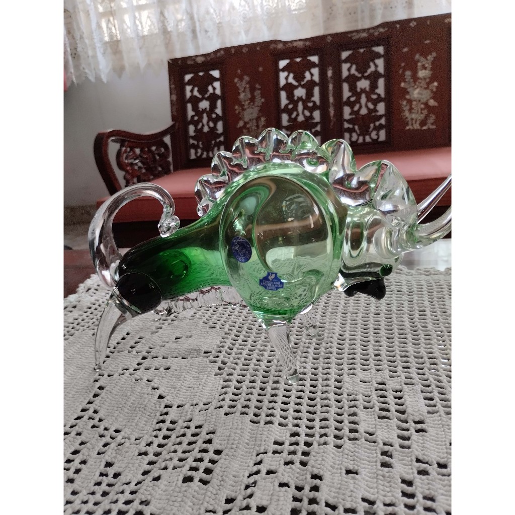 Pajangan Banteng Kristal asli Rusia