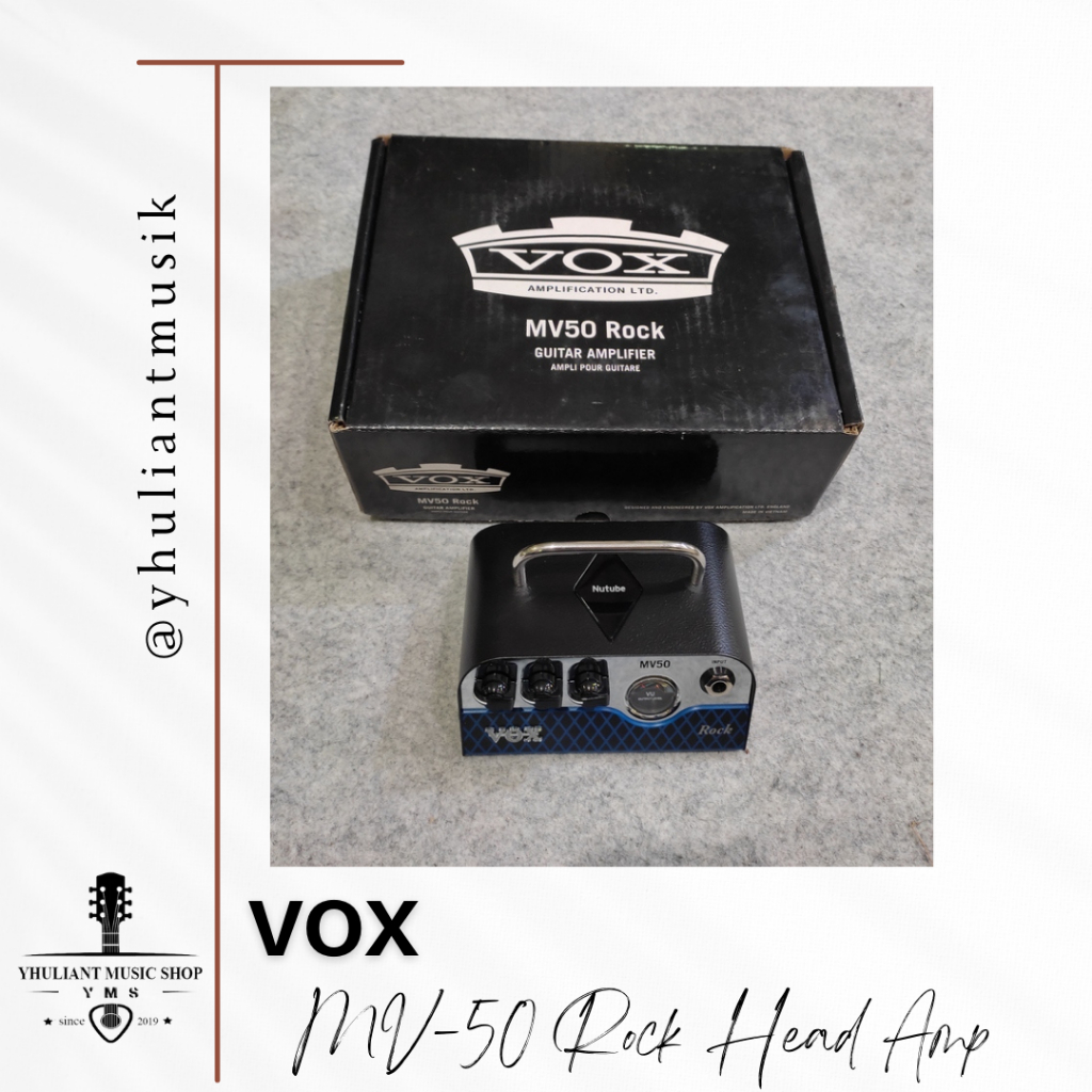 VOX MV50 Rock Guitar Head Amp original New
