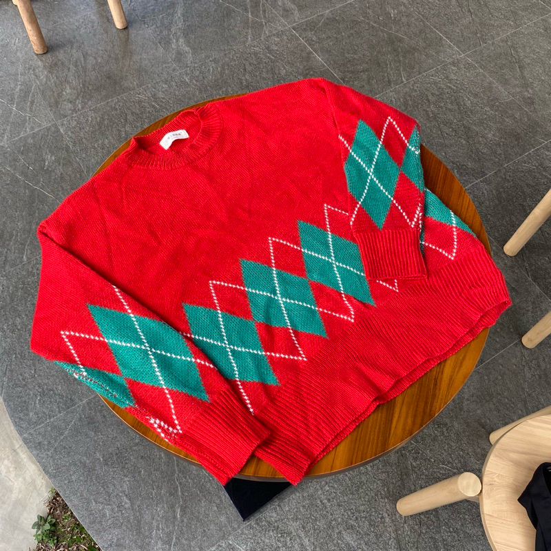 knit rajut vintage second bekas