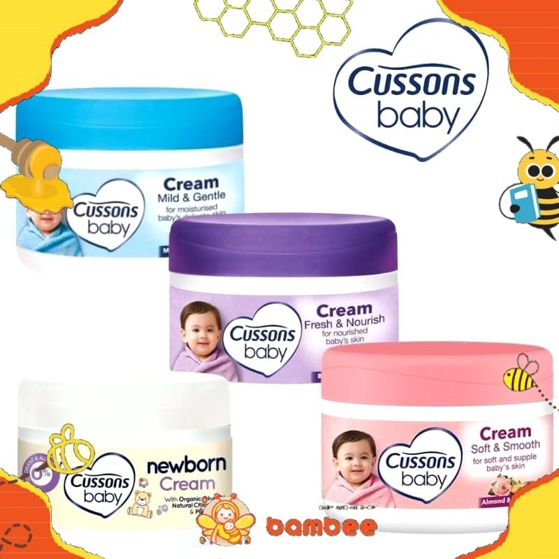 Cussons Baby Cream Krim Bayi 50gr/ Cussons Baby Cream Mild & Gentle/ Cussons Baby Cream Fresh & Nour