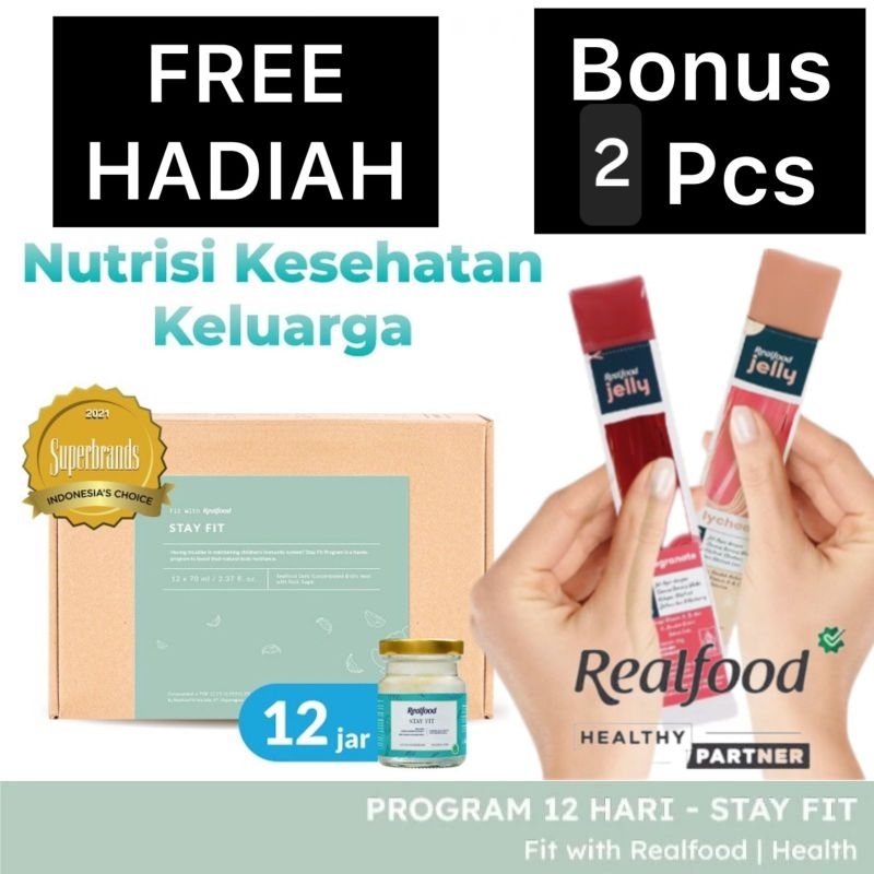 

Realfood Stay Fit 12 Jar Sarang Burung Walet