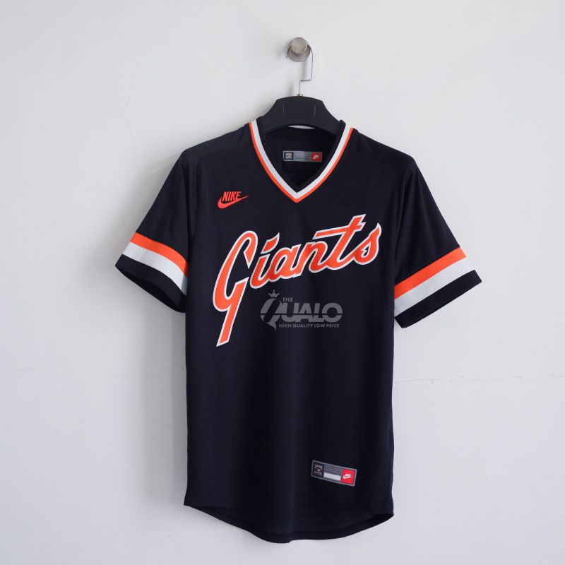 N K Men San Francisco Giants Cooperstown MLB Limited Jersey Black ORIGINAL
