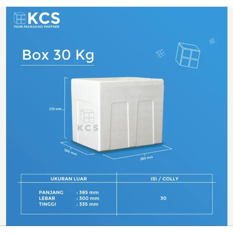Box Sterofoam / Kotak Foam / Cooler Box / Box Makanan Frozen / Box Es Besar / Box Minuman / Box Es