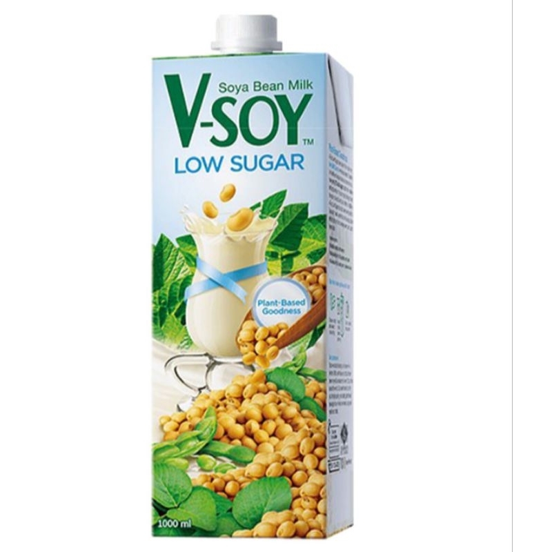 V-SOY Soya Bean Milk Low Sugar 1 L