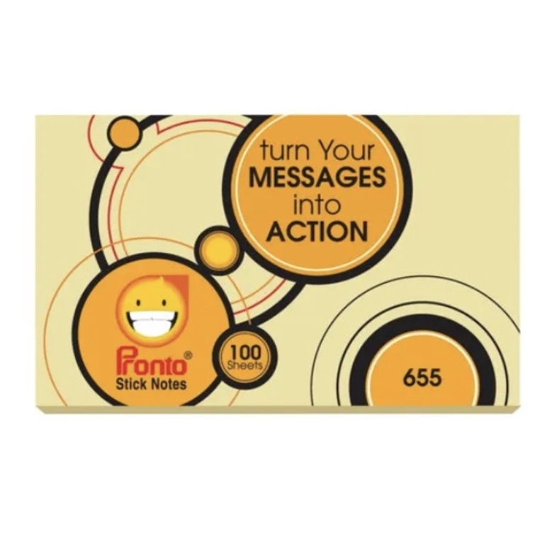 

PRODUK TERBARU Sticky Note Pronto 655 Per Pad