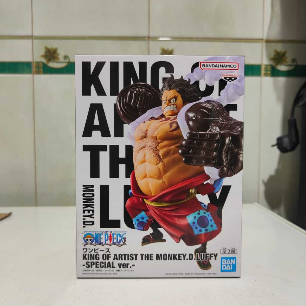 BANPRESTO KOA KING OF ARTIST FIGURE MONKEY D LUFFY GEAR 4 BOUND MAN SPECIAL VER