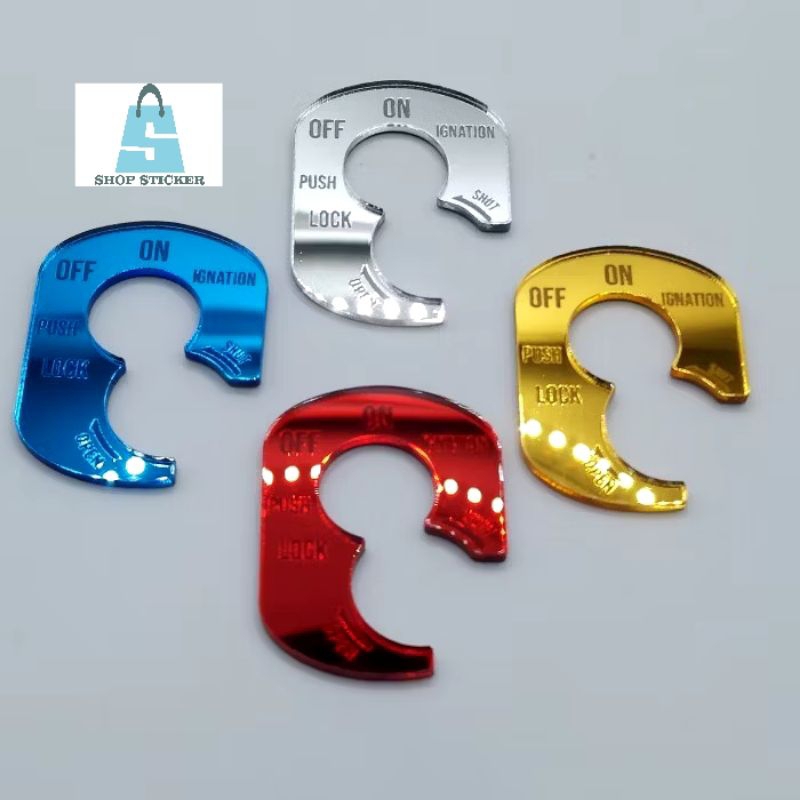 Emblem Kunci Akrilik Acrylic Emblem kontak beat karbu vario karbu