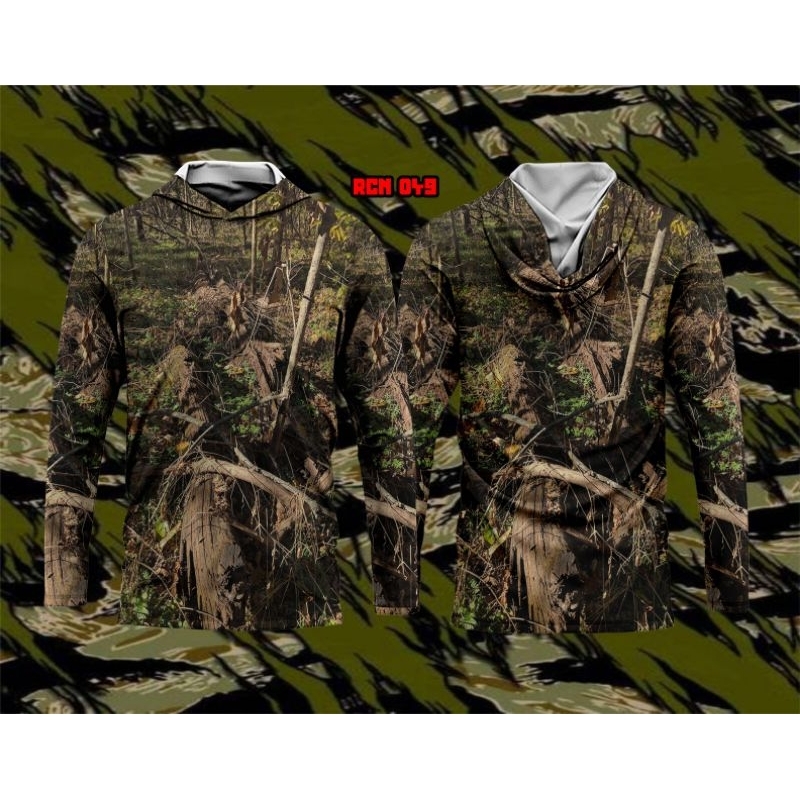 Baju camo hunting berburu | baju berburu camo natural hutan