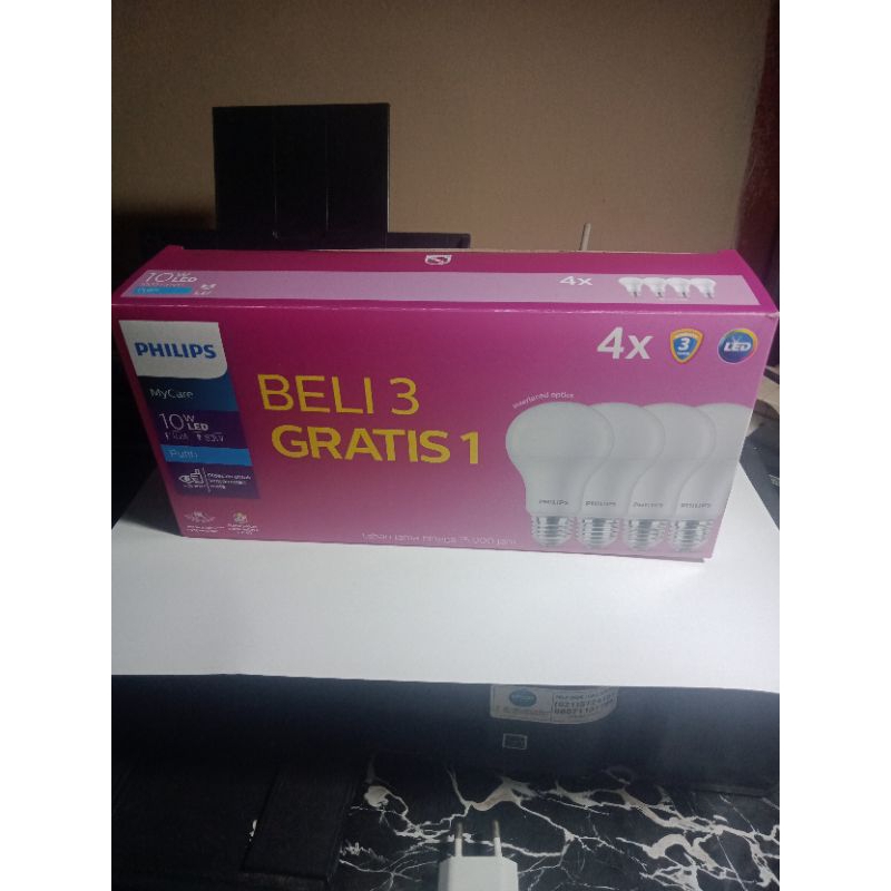 lampu LED Philips 10 Watt
