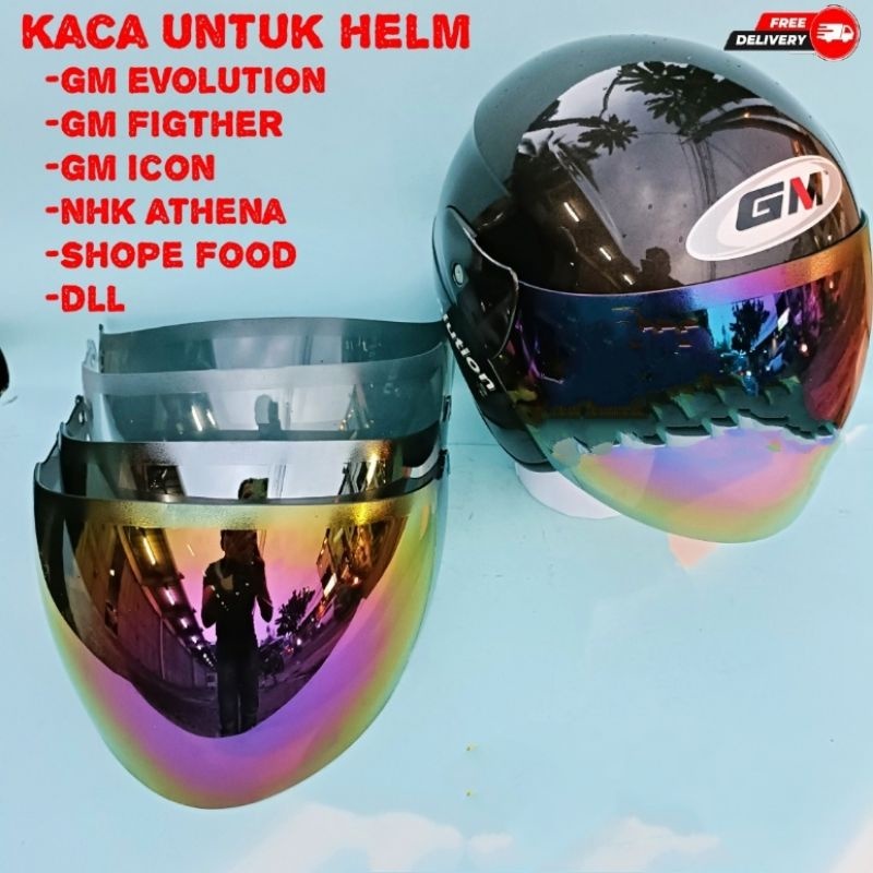 KACA HELM GM EVOLUTION GM FIGHTER GM ICON / KORAN PREMIUM ORIGINAL PNP HELM GIX ( COD )