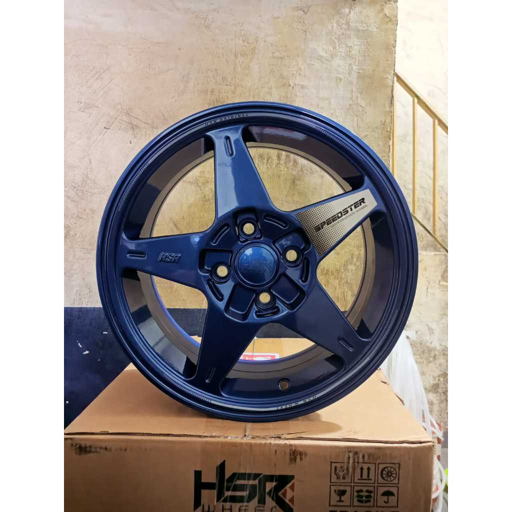 VELG HSR Ring 15 HSR SPEEDSTER R15 UNTUK BRIO CALYA MAZDA SIRION