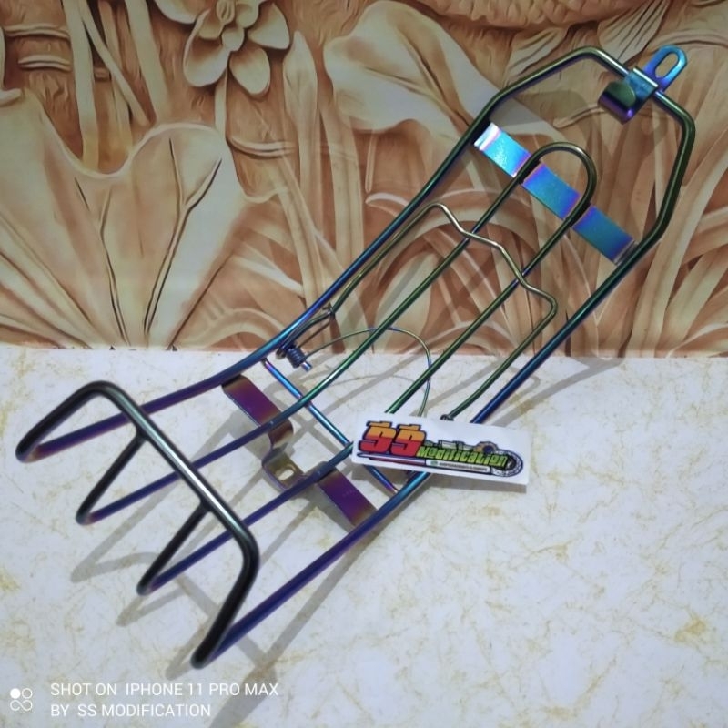 Keranjang tengah rainbow nouvo