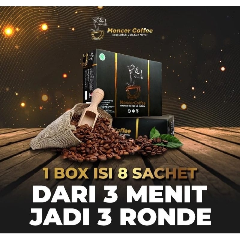

Monceer Coffee Original Kopi Kuat Di Ranjang Kuat Tak Terkalahkan BPOM Halal 100%