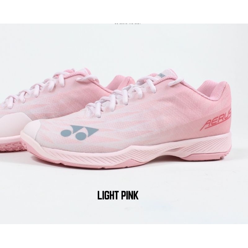 Sepatu Badminton Yonex Aerus Z3 Light Pink Women Ladies Original