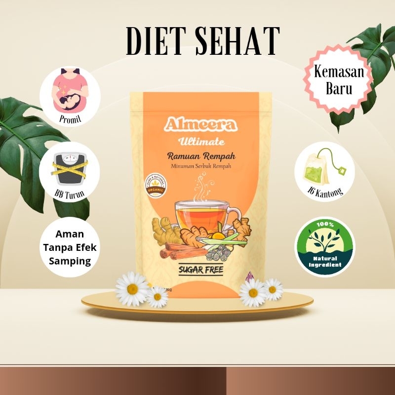 

Almeera Diet Sehat | Teh Rempah | JSR Ultimate | Teh Detox